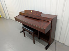 Load image into Gallery viewer, Yamaha Clavinova CLP-330 Digital Piano and stool in mahogany stock #25504