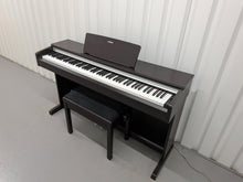 Load image into Gallery viewer, Yamaha Arius YDP-142 Digital Piano and stool in dark rosewood stock #25511