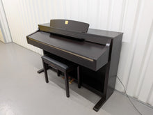 Load image into Gallery viewer, Yamaha Clavinova CLP-330 Digital Piano and stool in dark rosewood stock #25510