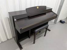 Load image into Gallery viewer, Yamaha Clavinova CLP-330 Digital Piano and stool in dark rosewood stock #25510
