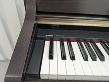 Load image into Gallery viewer, Yamaha Clavinova CLP-330 Digital Piano and stool in dark rosewood stock #25510