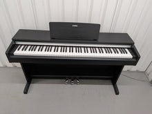 Load image into Gallery viewer, Yamaha Arius YDP-142 Digital Piano and stool in satin black stock #25508