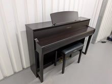 Load image into Gallery viewer, Yamaha Clavinova CLP-775 and stool in dark rosewood stock #25513