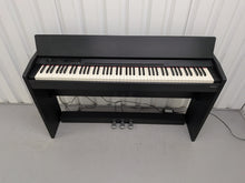 Load image into Gallery viewer, Roland F120R compact slim size Digital Piano in black finish stock # 25440