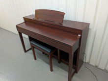 Load image into Gallery viewer, Yamaha Clavinova CLP-440 Digital Piano and stool in mahogany stock no 25520