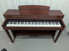 Load image into Gallery viewer, Yamaha Clavinova CLP-440 Digital Piano and stool in mahogany stock no 25520