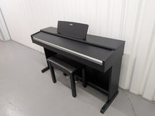 Load image into Gallery viewer, Yamaha Arius YDP-142 Digital Piano and stool in satin black stock #25522