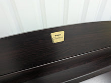 Load image into Gallery viewer, Yamaha Clavinova CLP-230 digital piano and stool in dark rosewood stock #25528