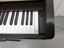 Load image into Gallery viewer, Yamaha Clavinova CLP-230 digital piano and stool in dark rosewood stock #25529