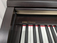 Load image into Gallery viewer, Yamaha Clavinova CLP-230 digital piano and stool in dark rosewood stock #25529
