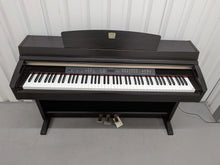Load image into Gallery viewer, Yamaha Clavinova CLP-230 digital piano and stool in dark rosewood stock #25529