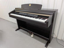 Load image into Gallery viewer, Yamaha Clavinova CLP-230 digital piano and stool in dark rosewood stock #25529