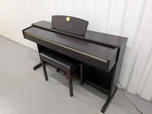 Load image into Gallery viewer, Yamaha Clavinova CLP-320 Digital Piano and stool in dark rosewood stock #25537