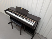 Load image into Gallery viewer, Yamaha Clavinova CLP-320 Digital Piano and stool in dark rosewood stock #25537
