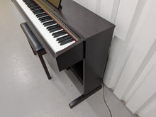 Load image into Gallery viewer, Yamaha Clavinova CLP-320 Digital Piano and stool in dark rosewood stock #25537
