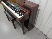 Load image into Gallery viewer, Yamaha Clavinova CLP-280 in Polished Mahogany with matching stool stock nr 25541
