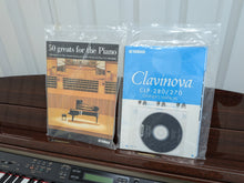 Load image into Gallery viewer, Yamaha Clavinova CLP-280 in Polished Mahogany with matching stool stock nr 25541