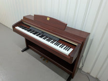 Load image into Gallery viewer, Yamaha Clavinova CLP-240 Digital Piano in mahogany stock nr 25514