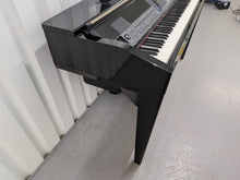 Load image into Gallery viewer, Yamaha Clavinova CVP-505PE digital piano arranger polished black stock number 25545