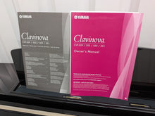Load image into Gallery viewer, Yamaha Clavinova CVP-505PE digital piano arranger polished black stock number 25545