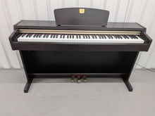 Load image into Gallery viewer, Yamaha Clavinova CLP-220 digital piano in dark rosewood stock #25526