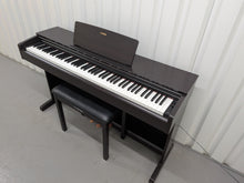 Load image into Gallery viewer, Yamaha Arius YDP-143 Digital Piano and stool in dark rosewood finish stock #25548