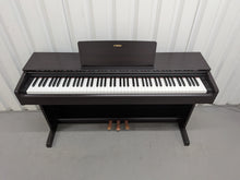 Load image into Gallery viewer, Yamaha Arius YDP-143 Digital Piano and stool in dark rosewood finish stock #25548