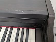 Load image into Gallery viewer, Roland RP401R digital piano and stool in dark rosewood finish stock number 25544