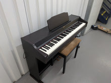 Load image into Gallery viewer, Roland RP401R digital piano and stool in dark rosewood finish stock number 25544