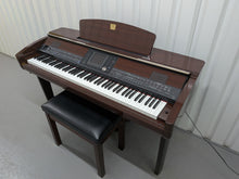 Load image into Gallery viewer, Yamaha Clavinova CVP-405PM digital piano arranger polished mahogany stock 25543