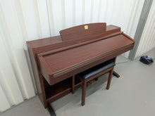 Load image into Gallery viewer, Yamaha Clavinova CLP-230 digital piano and stool in mahogany stock #25551