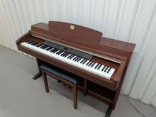 Load image into Gallery viewer, Yamaha Clavinova CLP-230 digital piano and stool in mahogany stock #25551