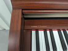 Load image into Gallery viewer, Yamaha Clavinova CLP-230 digital piano and stool in mahogany stock #25551