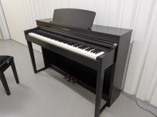 Load image into Gallery viewer, Yamaha Clavinova CLP-470 in dark rosewood with wooden keys action + stool #25546