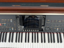 Load image into Gallery viewer, YAMAHA CLAVINOVA CVP-307 DIGITAL PIANO ARRANGER IN MAHOGANY STOCK #25542