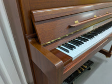 Load image into Gallery viewer, Kemble K121 Upright Piano in in natural mahogany, made by Yamaha stock #25549