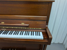 Load image into Gallery viewer, Kemble K121 Upright Piano in in natural mahogany, made by Yamaha stock #25549