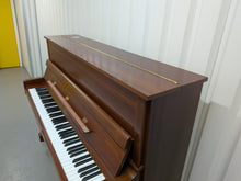 Load image into Gallery viewer, Kemble K121 Upright Piano in in natural mahogany, made by Yamaha stock #25549