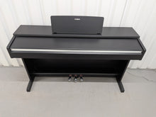 Load image into Gallery viewer, Yamaha Arius YDP-142 Digital Piano in satin black stock #25558