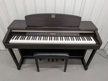 Load image into Gallery viewer, Yamaha Clavinova CLP-150 digital piano and stool in rosewood stock #25564