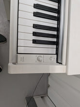 Load image into Gallery viewer, Yamaha Arius YDP-143 Digital Piano and stool in satin white finish stock #25568