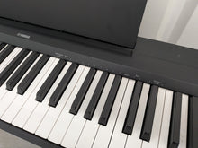 Load image into Gallery viewer, Yamaha P145 Digital Piano and full wooden stand, Black stock #25573