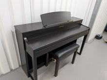 Load image into Gallery viewer, Yamaha Clavinova CLP-470 in dark rosewood with wooden keys action + stool #25575