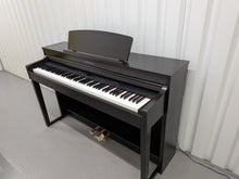 Load image into Gallery viewer, Yamaha Clavinova CLP-470 in dark rosewood with wooden keys action + stool #25575