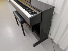 Load image into Gallery viewer, Yamaha Clavinova CLP-320 Digital Piano and stool in dark rosewood stock #25559