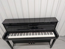 Load image into Gallery viewer, Yamaha Clavinova CLP-785 digital piano in polished black finish stock #25576