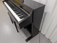 Load image into Gallery viewer, Yamaha Clavinova CLP-340 Digital Piano and stool in rosewood stock # 25577