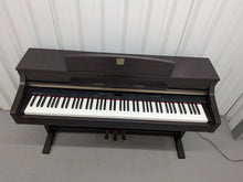 Load image into Gallery viewer, Yamaha Clavinova CLP-340 Digital Piano and stool in rosewood stock # 25577