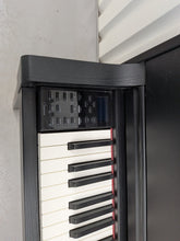 Load image into Gallery viewer, Yamaha Clavinova CLP-535 digital piano and stool in satin black finish stock # 25574