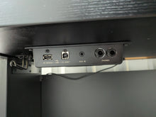 Load image into Gallery viewer, Yamaha Clavinova CLP-535 digital piano and stool in satin black finish stock # 25574